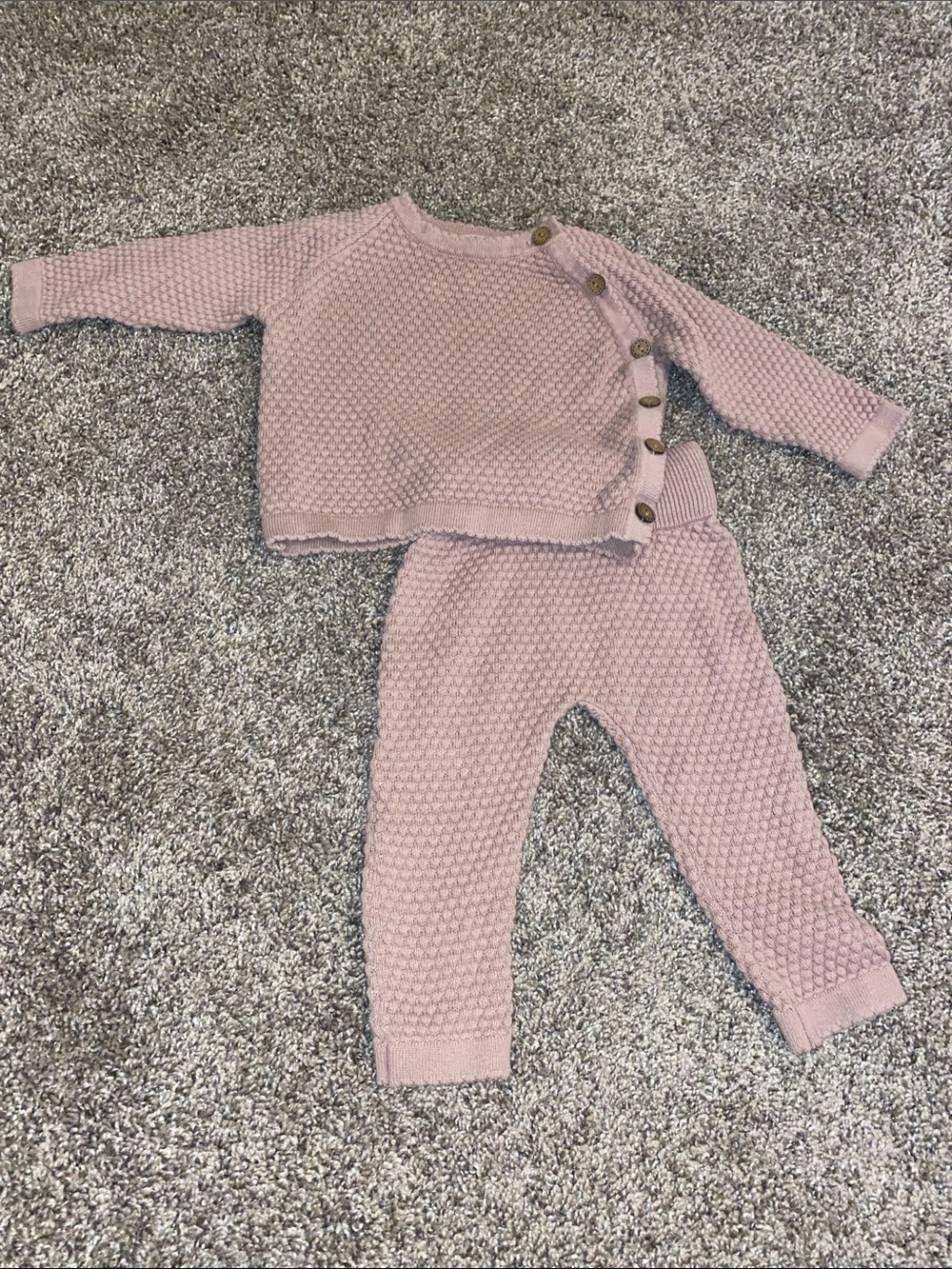 Mauve Sweater Set